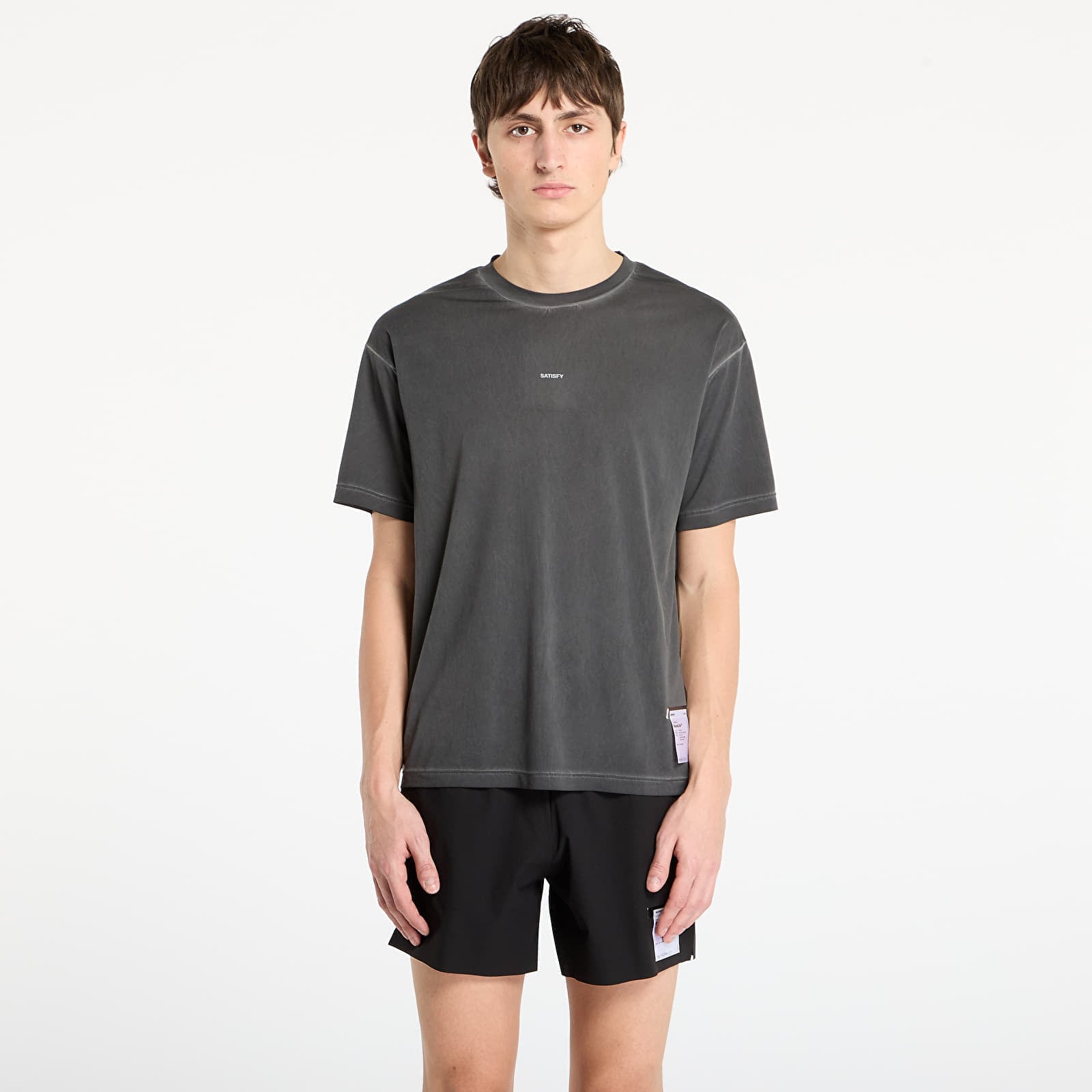 Tricou Satisfy AuraLite T-Shirt Pigment Black L