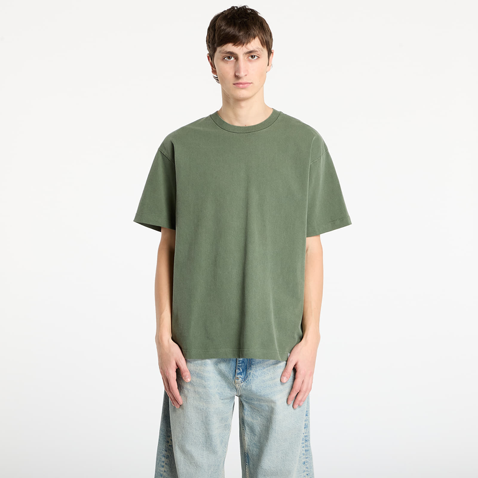 Tricou Carhartt WIP S/S RGGD T-Shirt Opuntia Garment Dyed M