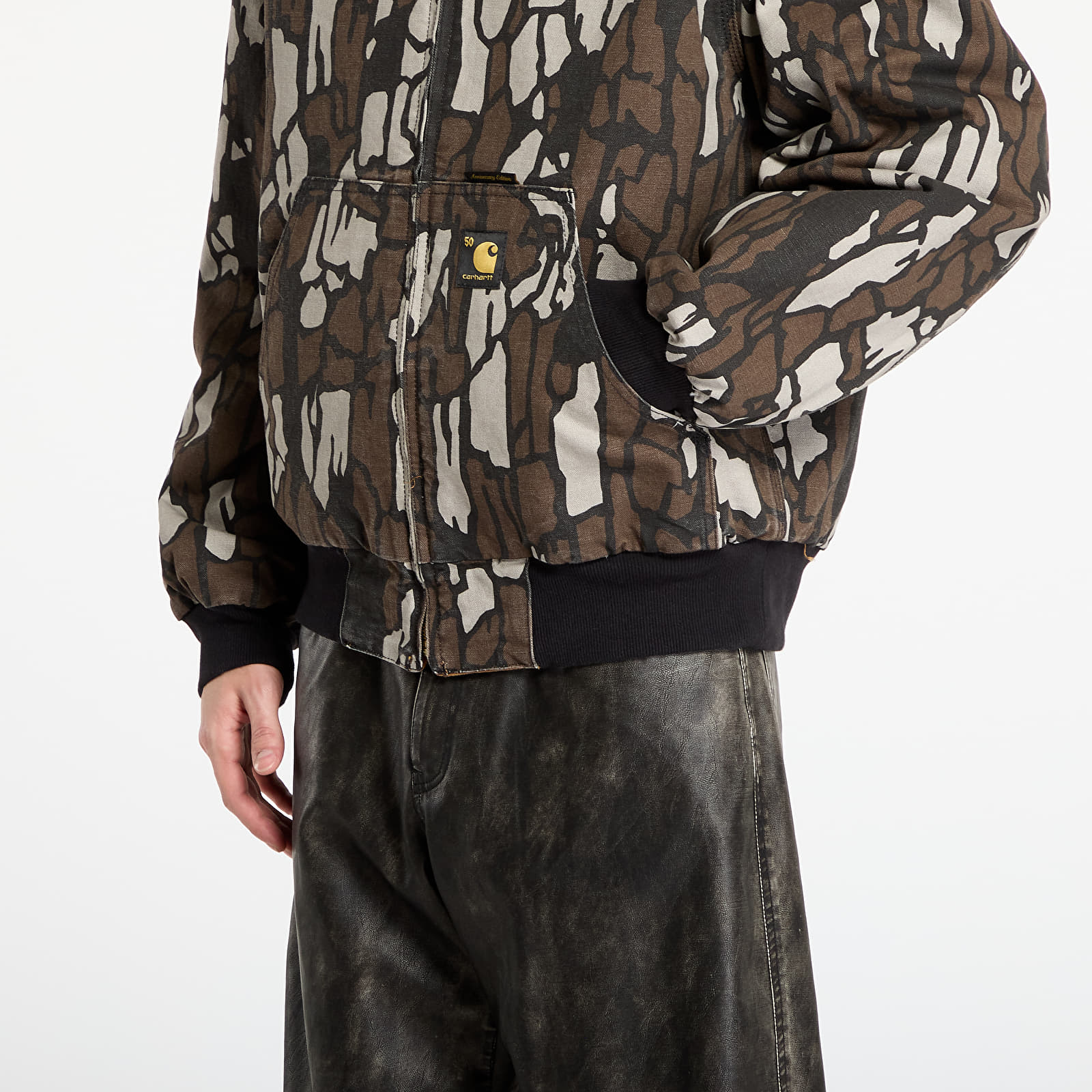 Bundy Carhartt WIP 50 Years Anniversary OG Active Jacket Canvas UNISEX Hamilton Brown/ Camo Trebark Risend