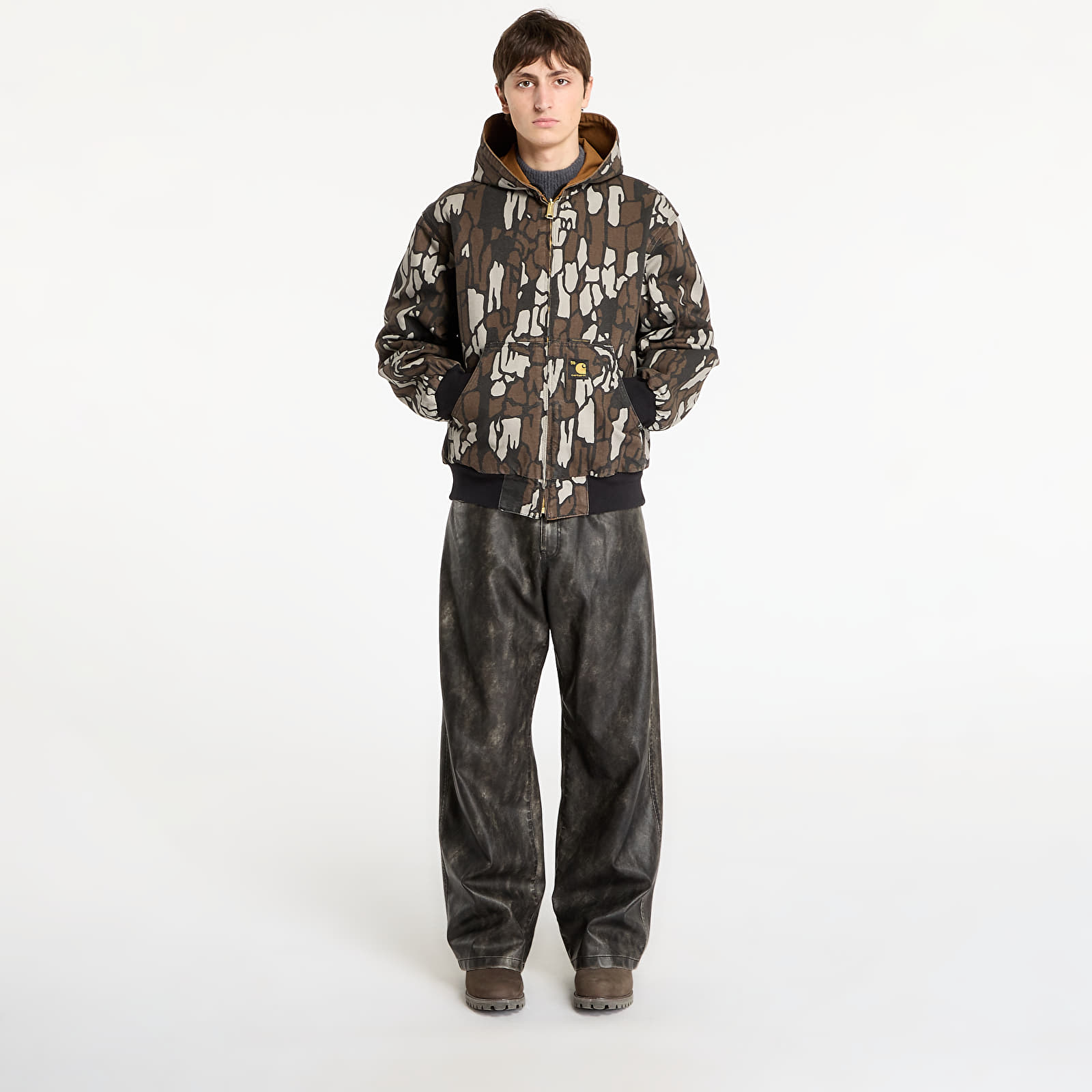 Bundy Carhartt WIP 50 Years Anniversary OG Active Jacket Canvas UNISEX Hamilton Brown/ Camo Trebark Risend