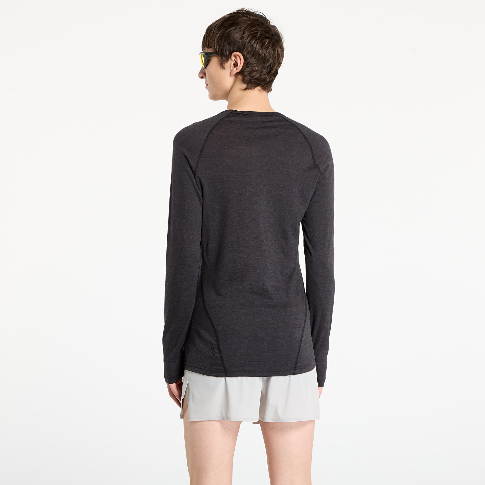 Pánská tílka SOAR Ls Merino Silk Base Dark Grey