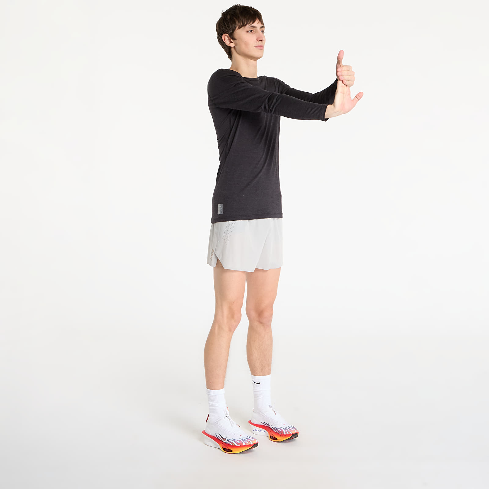 Pánské kraťasy SOAR Run Shorts Grey