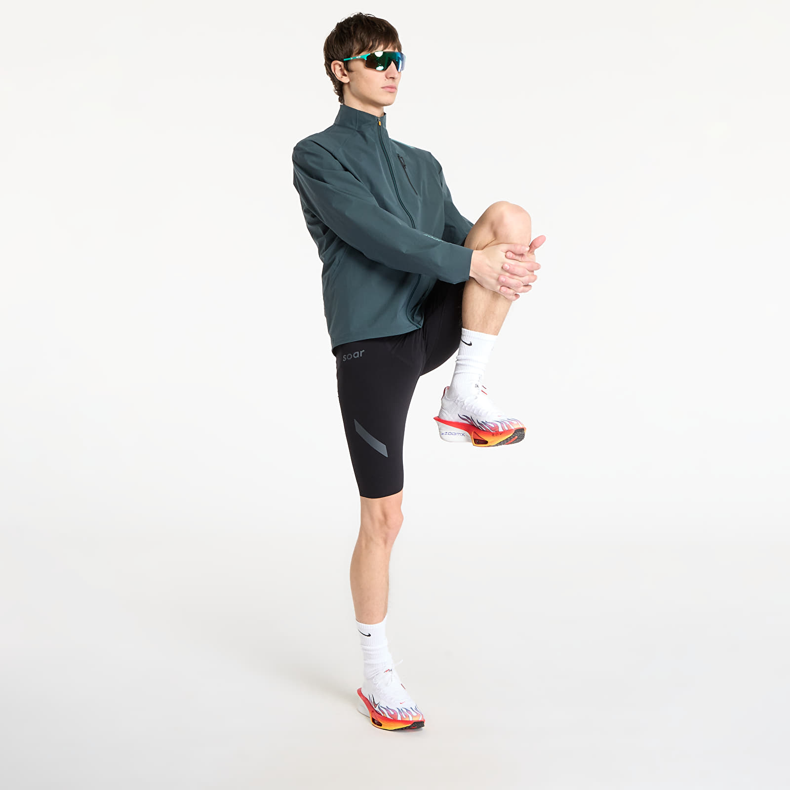 Vīriešu jakas SOAR Rainout Shell Green Gables