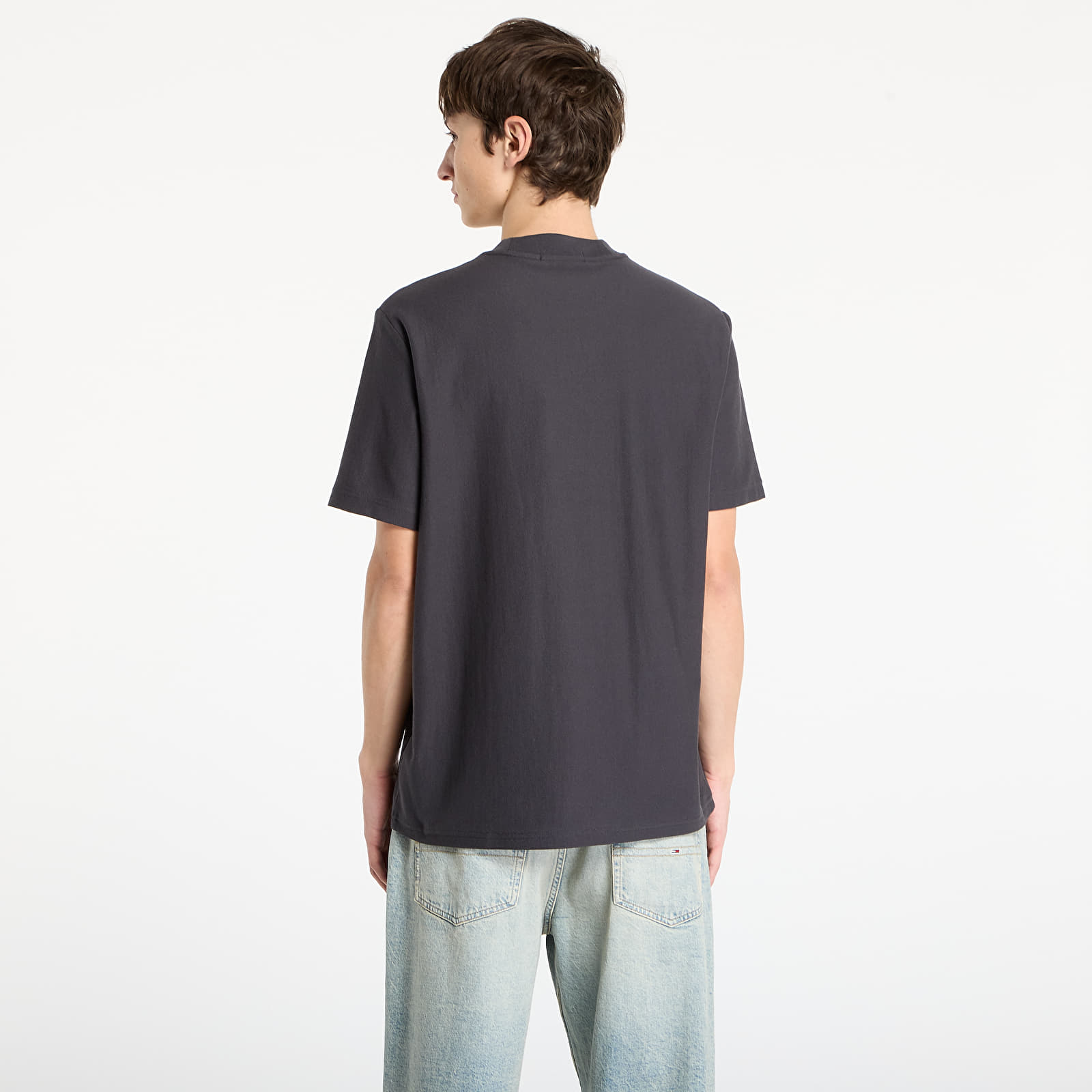 Pánská trička FRED PERRY Vertical Stripe T-Shirt Anchor Grey