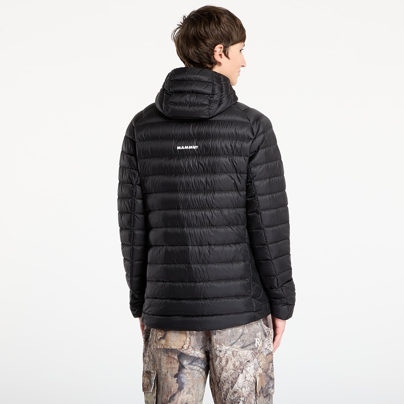 Moške jakne Mammut Broad Peak IN Hooded Jacket Men Black