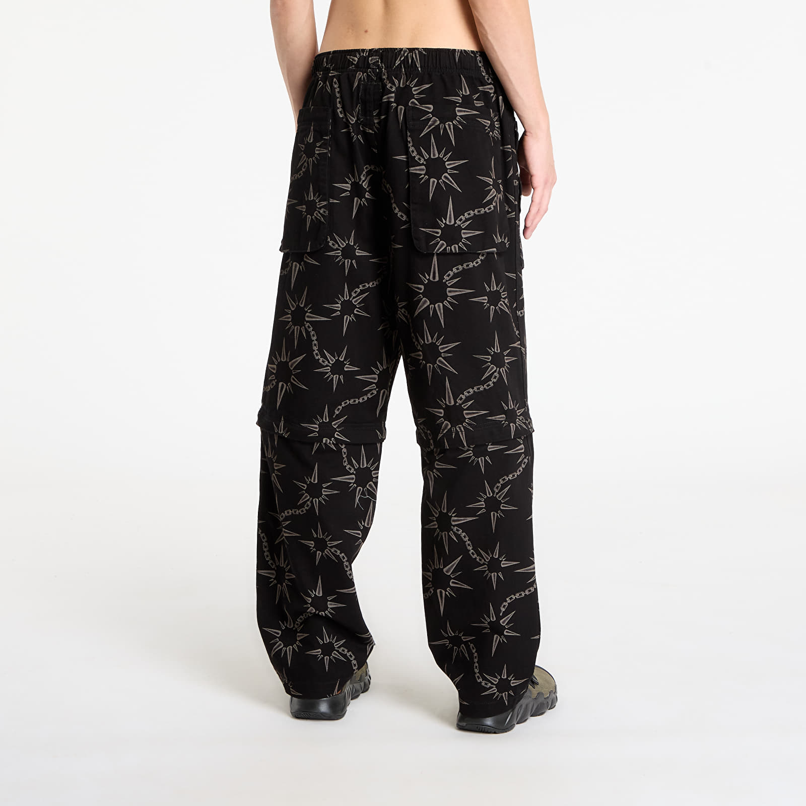 Pánské kalhoty Brain Dead Convertible Razor Climbing Pant Black