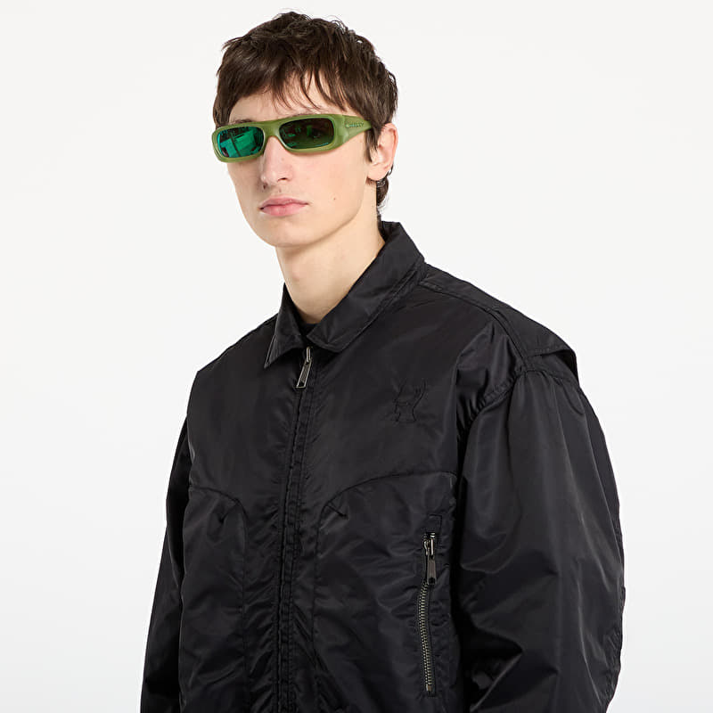 Brain Dead Embroidered 3D Flight Jacket Black | Footshop