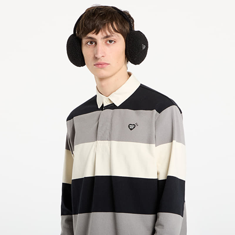 HUMAN MADE Rugby Shirt UNISEX Black | Footshop