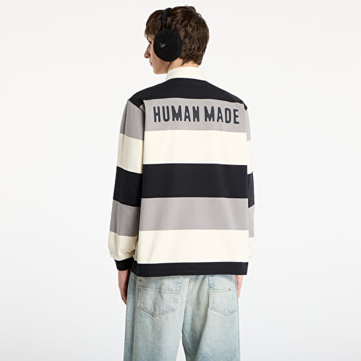 HUMAN MADE STRIPE RUGBY SHIRT 半袖 HUMAN MADE STRIPE RUGBY SHIRT 半袖 HUMAN MADE STRIPE RUGBY