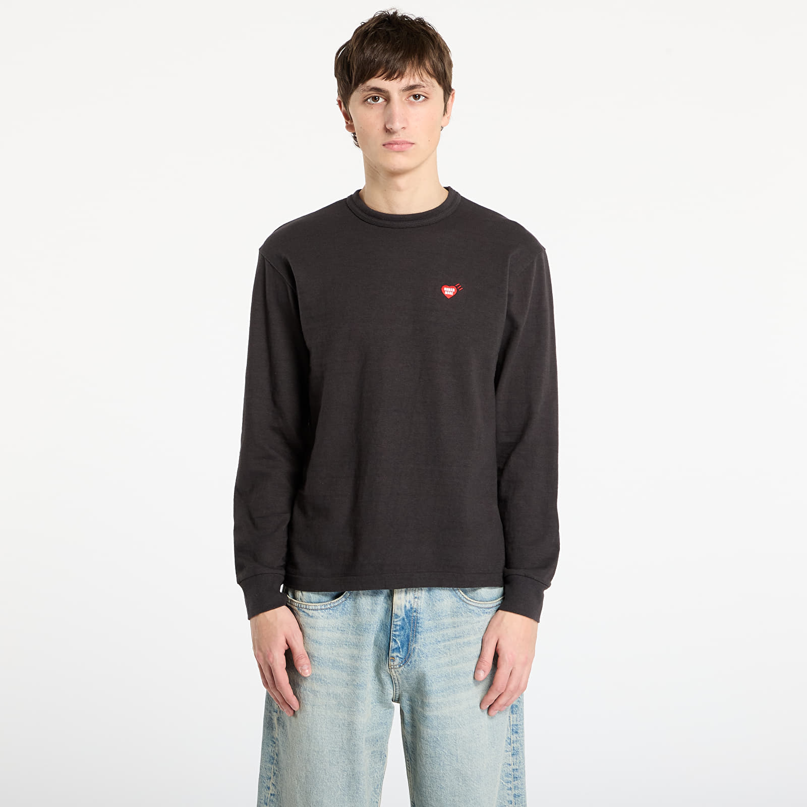 Trička HUMAN MADE Graphic L/S T-Shirt 2 UNISEX Black