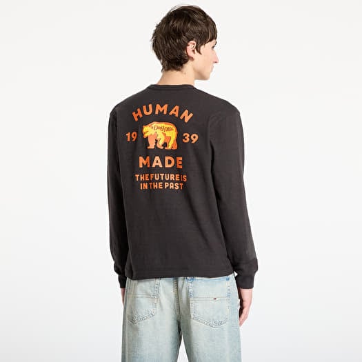 HUMAN MADE Graphic L/S T-Shirt Black GRAPHIC L/S T-SHIRT】 RELEASE