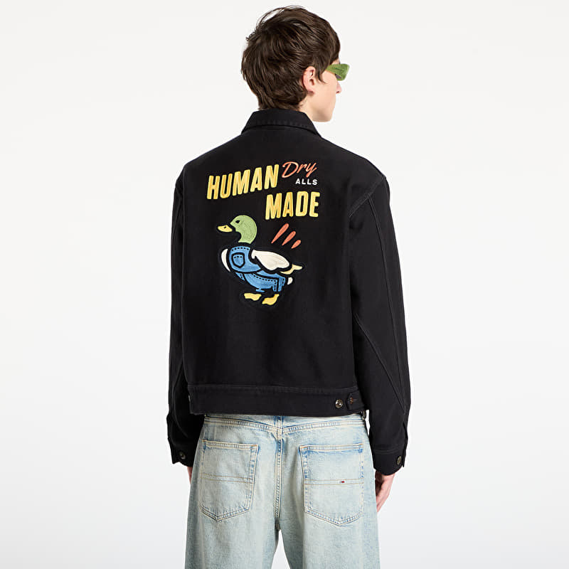 HUMAN MADE Zip-Up Work Jacket UNISEX Black | Footshop