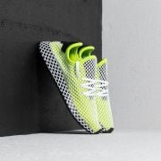 Kids sneakers and shoes adidas Deerupt Runner J Semi Solar Slime Core Black Ftw White Footshop