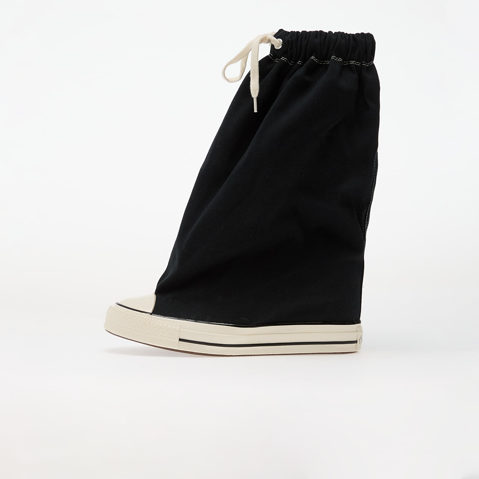 Chaussures et baskets femme Converse Chuck Taylor All Star Wedge X-Hi Black/ White/ Egret