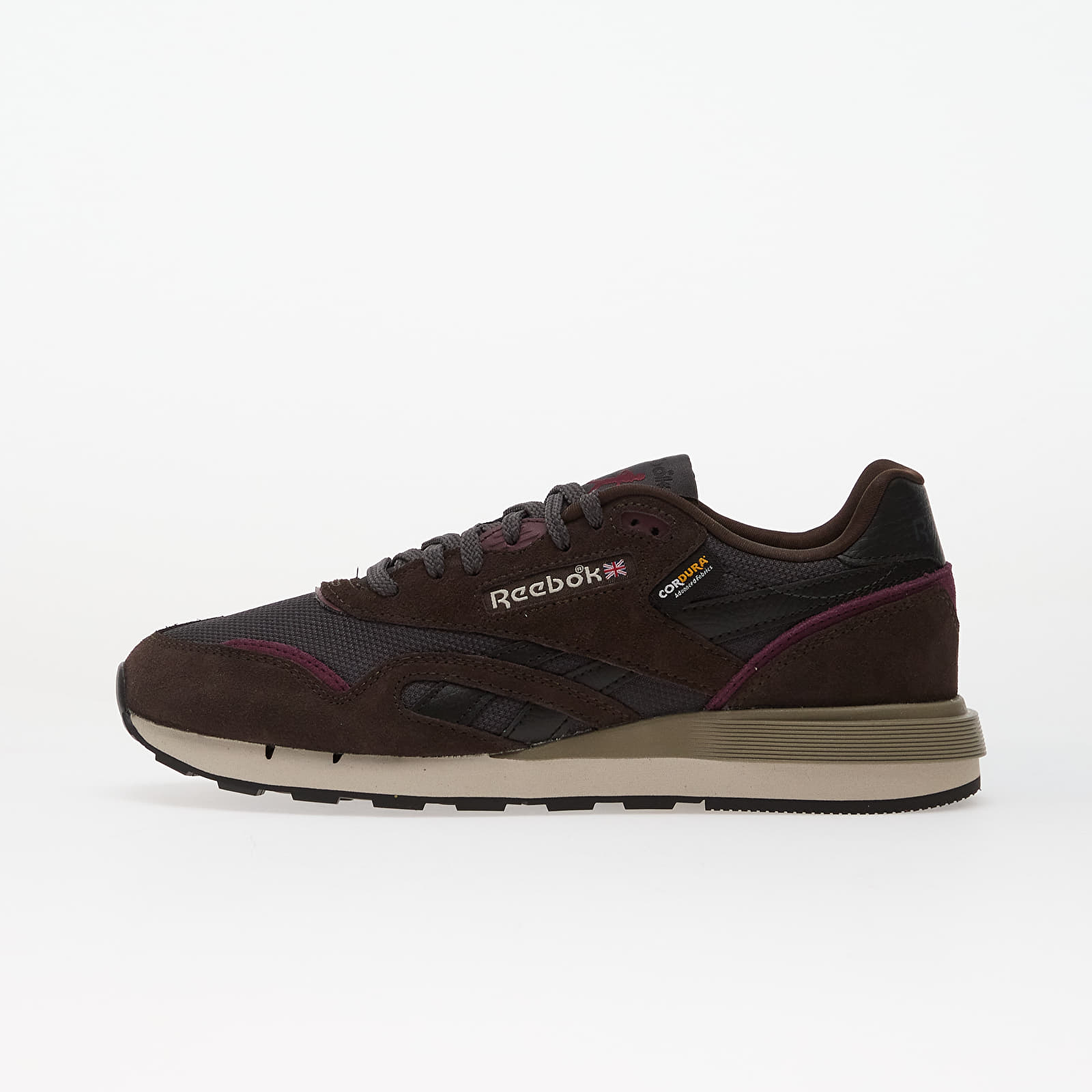 Men's shoes Reebok Classic Nylon 89 Washed Black/ Black/ Black Cherry
