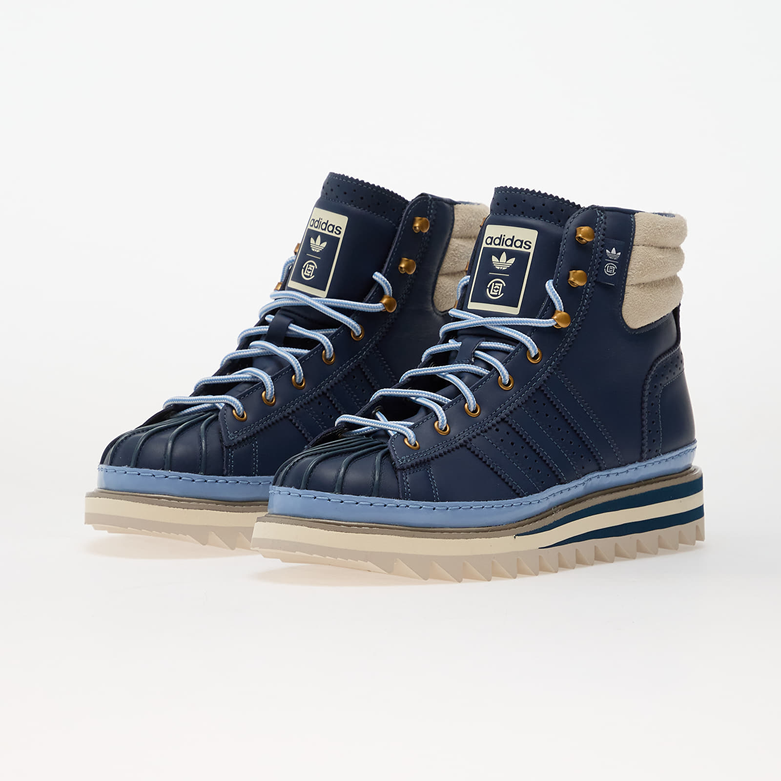 Pánské tenisky a boty adidas Clot Pro Model By Ec Mind Blue/ Crew White/ Mind Blue