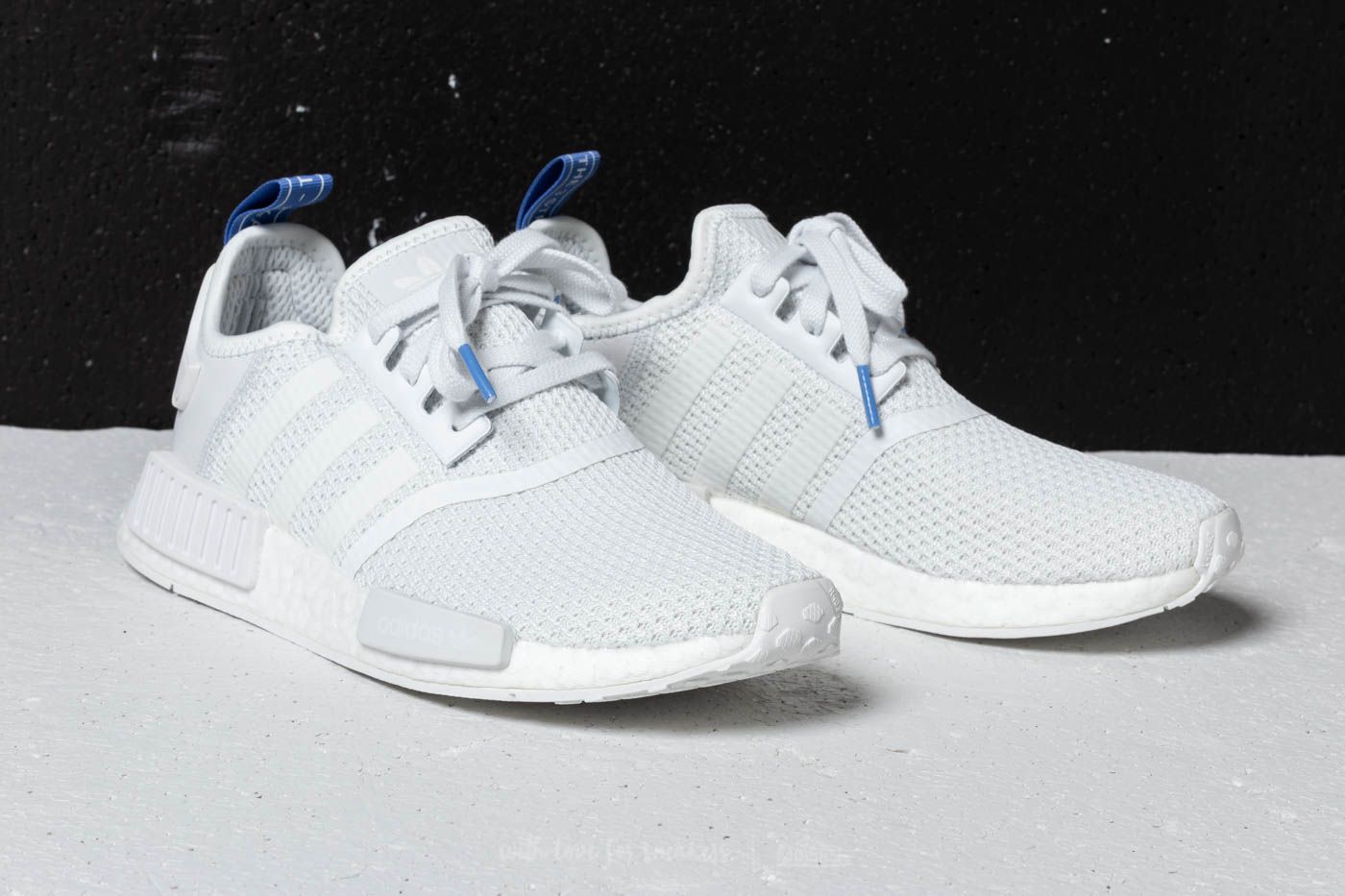 Women s shoes adidas NMD R1 W Crystal White Crystal White Real Lilac Footshop