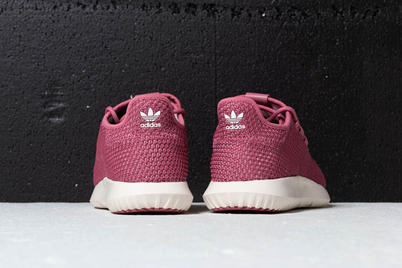 Maroon adidas best sale tubular shadow