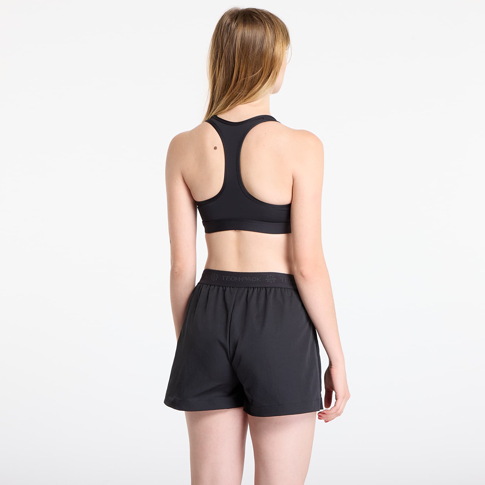 Soutiens-gorge pour femmes Nike Swoosh Medium Support Women's Padded Sports Bra Black/ White