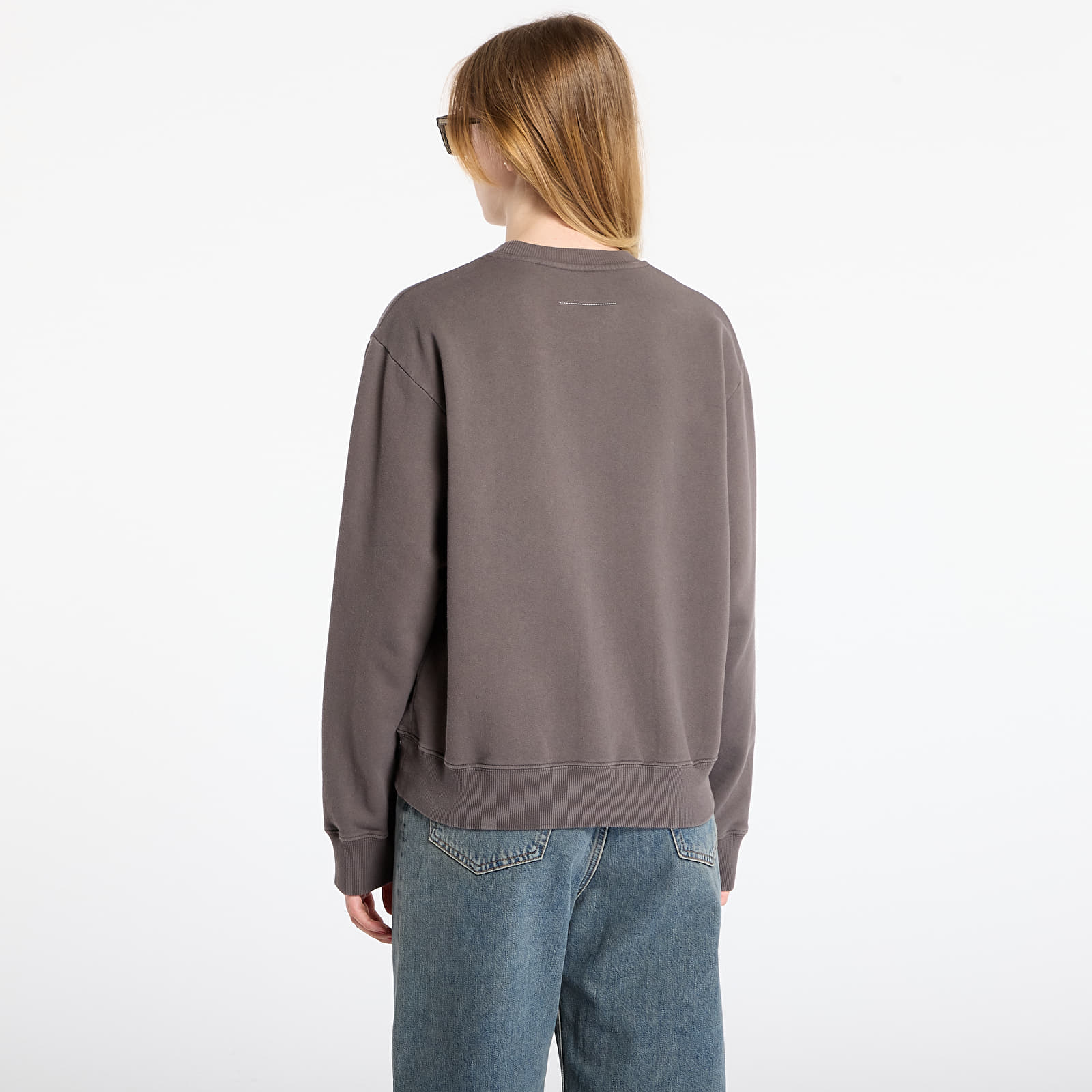 Sweatjacken und Sweatshirts MM6 Rtw Show Sweatshirt Grey