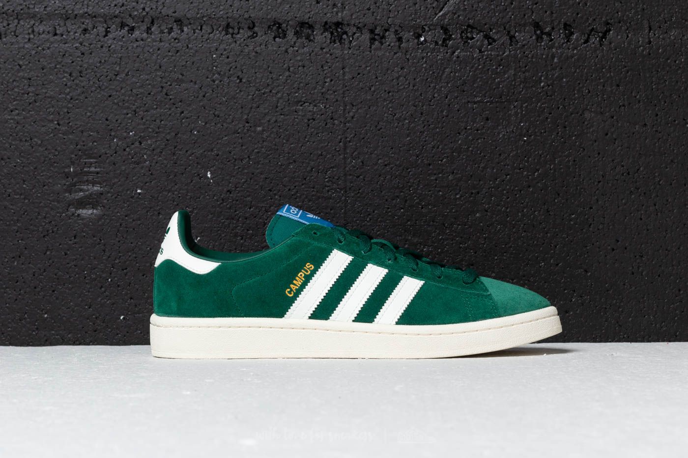 Herren Sneaker und Schuhe adidas Campus Collegiate Green/ Cloud White/ Chalk White