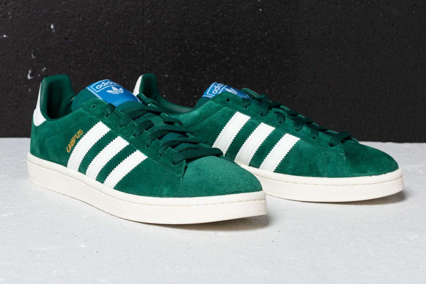Men s shoes adidas Campus Collegiate Green Cloud White Chalk