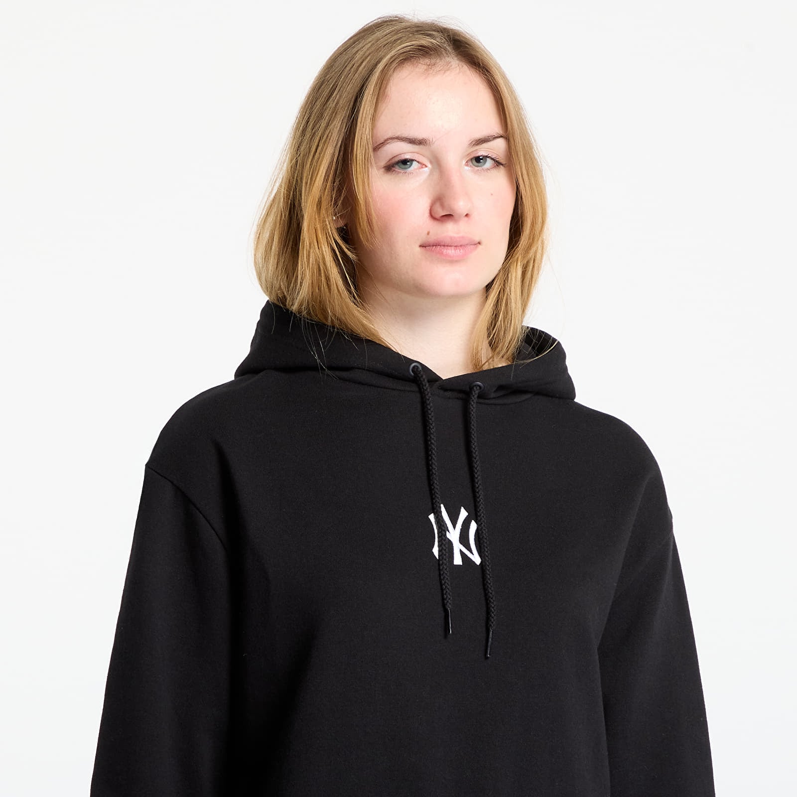 Pánské mikiny New Era MLB Nos Le Midi Hoodie New York Yankees UNISEX Black