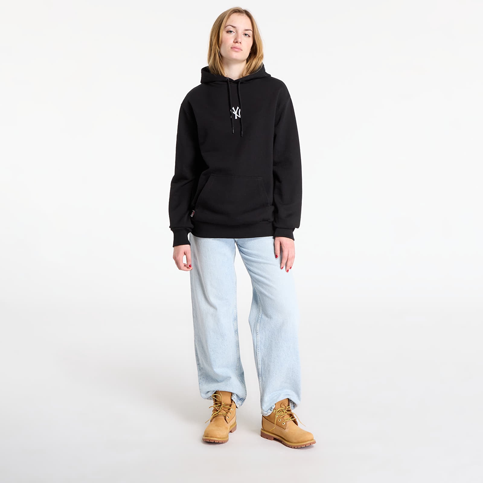 Pánské mikiny New Era MLB Nos Le Midi Hoodie New York Yankees UNISEX Black