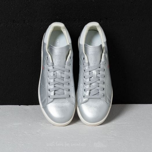 Women s shoes adidas Stan Smith W Silver Metal Silver Metal Blue Tint Footshop