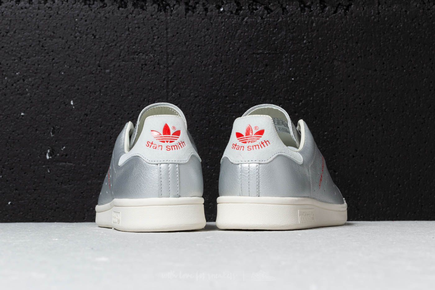 Dámske topánky a tenisky adidas Stan Smith W Silver Metal/ Silver Metal/ Blue Tint