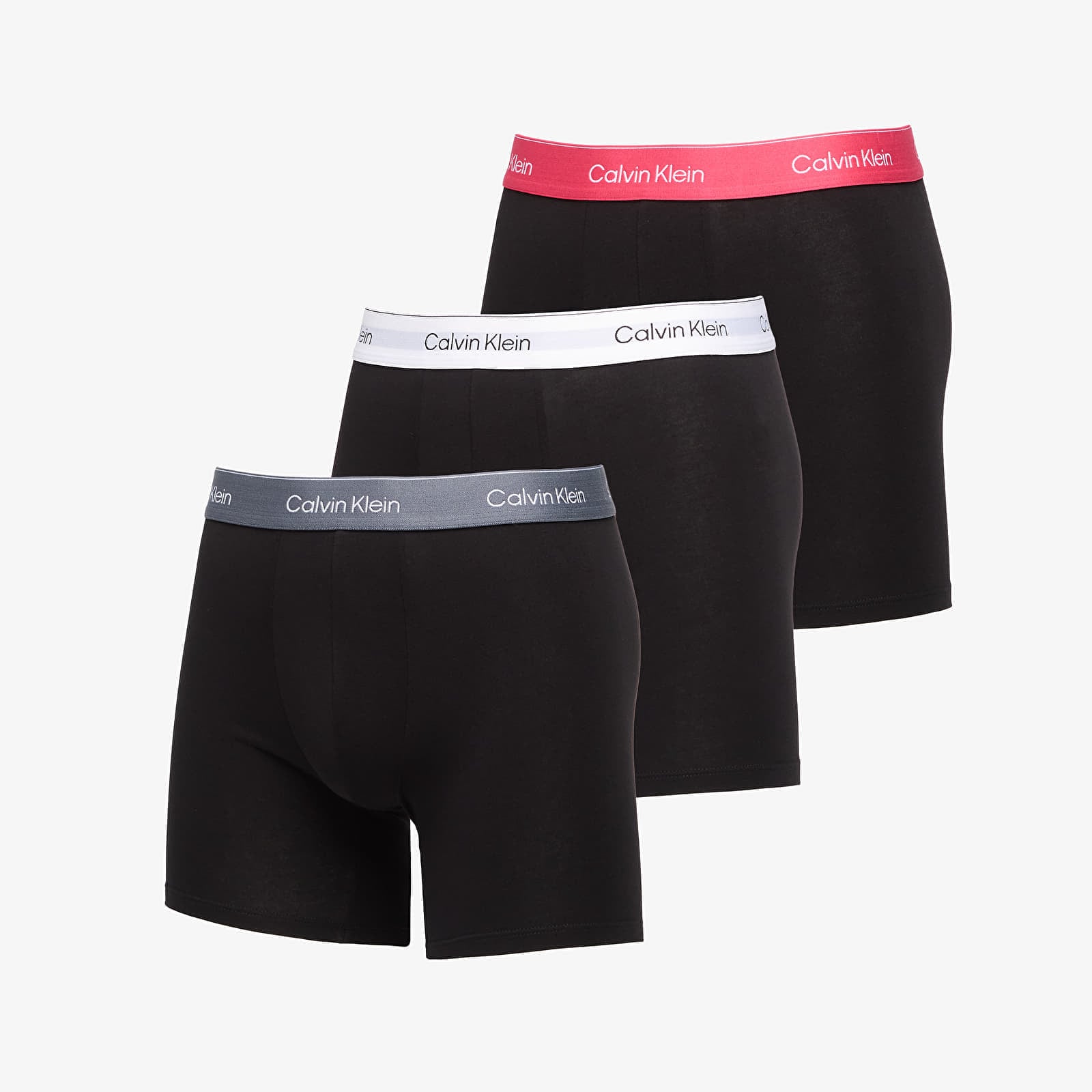 Boxeri Calvin Klein Boxer Brief 3-Pack Black XL