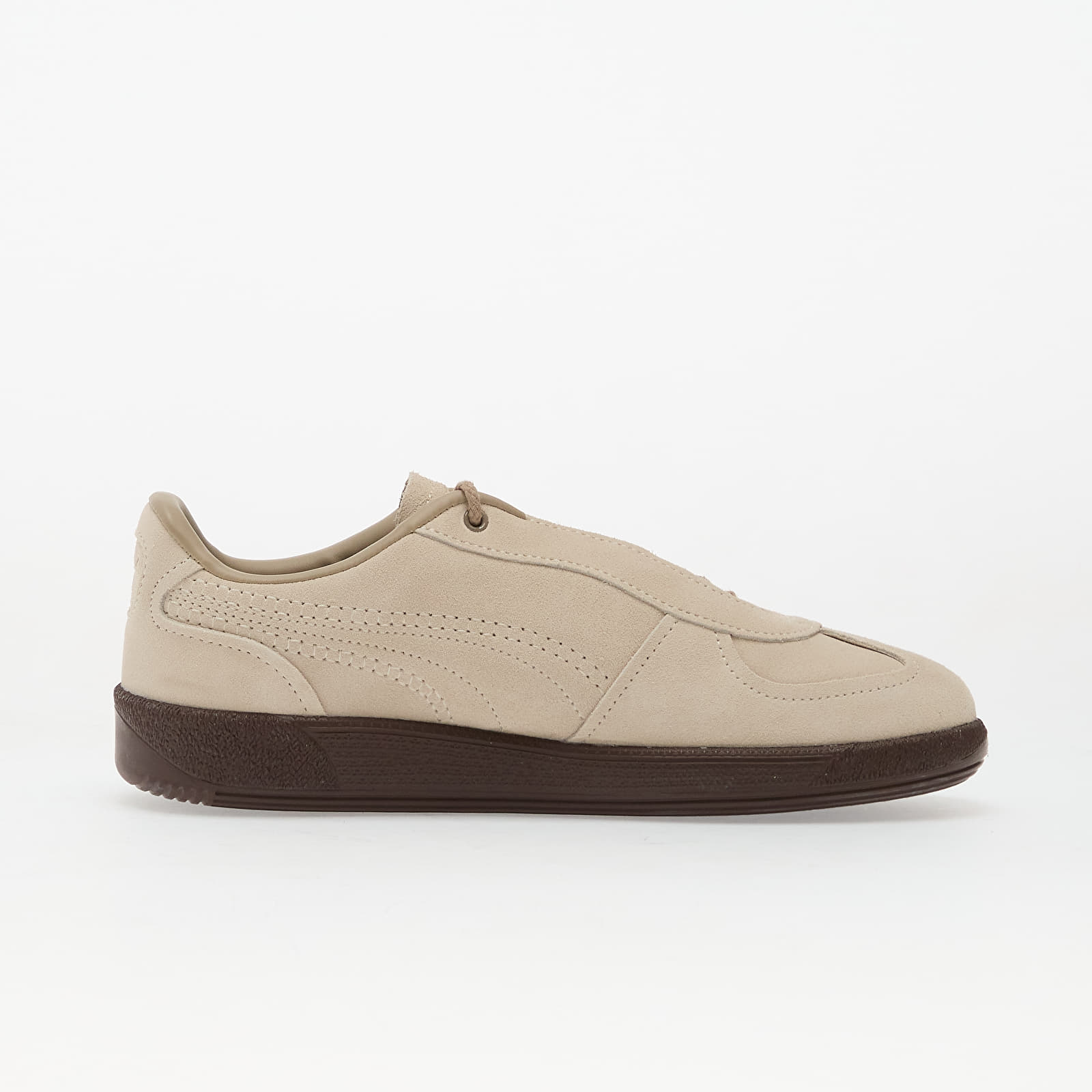 Pánské tenisky a boty Puma Palermo Graftman Alpine Snow-Chestnut Brown