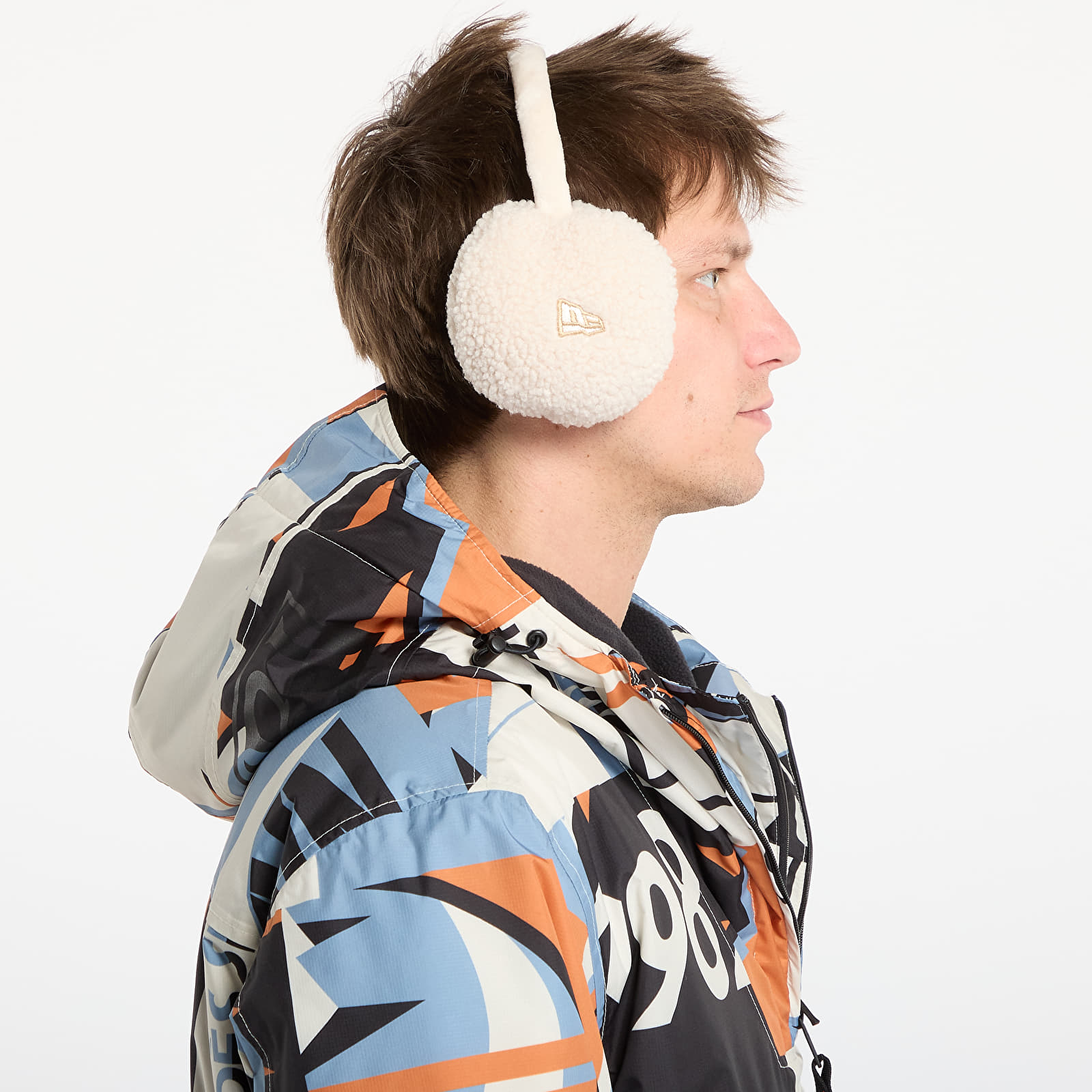 Vīriešu cepures New Era Borg Ear Muffs Stone