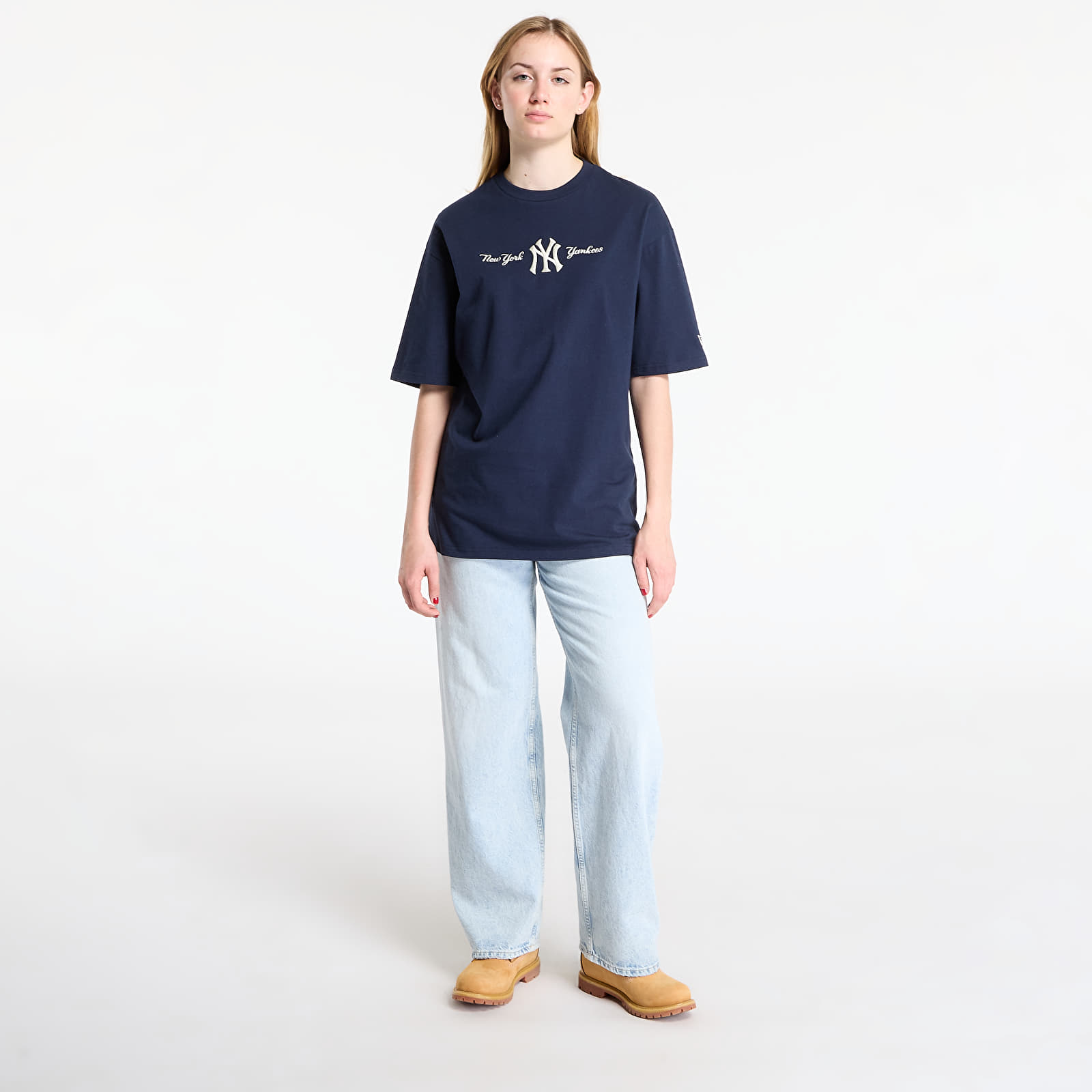 Camisetas de hombre New Era MLB New York Yankees Graphic Tee UNISEX Night Shift Navy