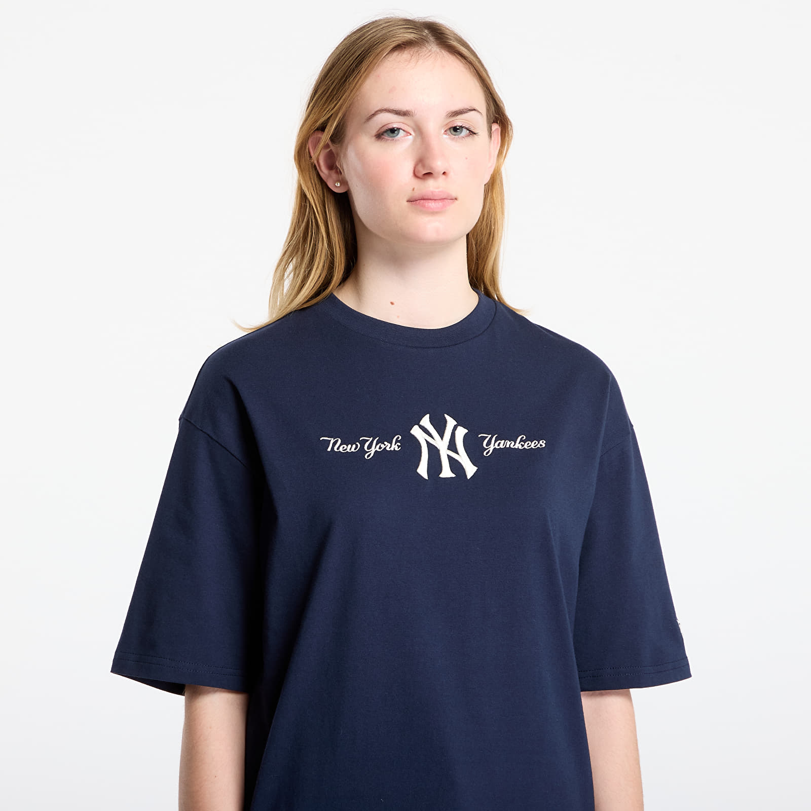 Camisetas de hombre New Era MLB New York Yankees Graphic Tee UNISEX Night Shift Navy