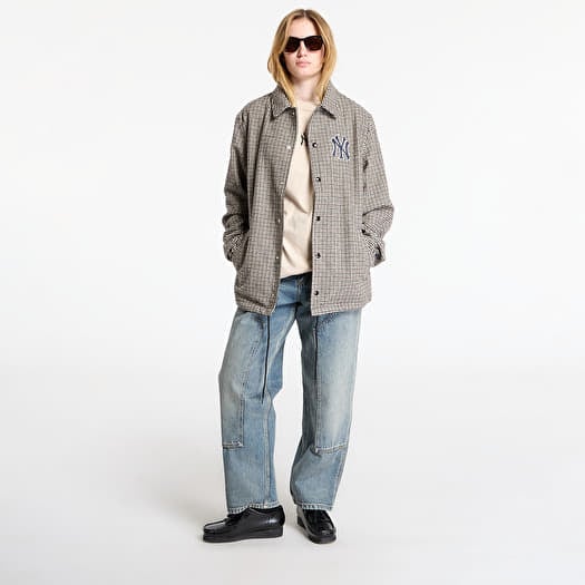 Men's jackets New Era MLB New York Yankees Check Coaches Jacket