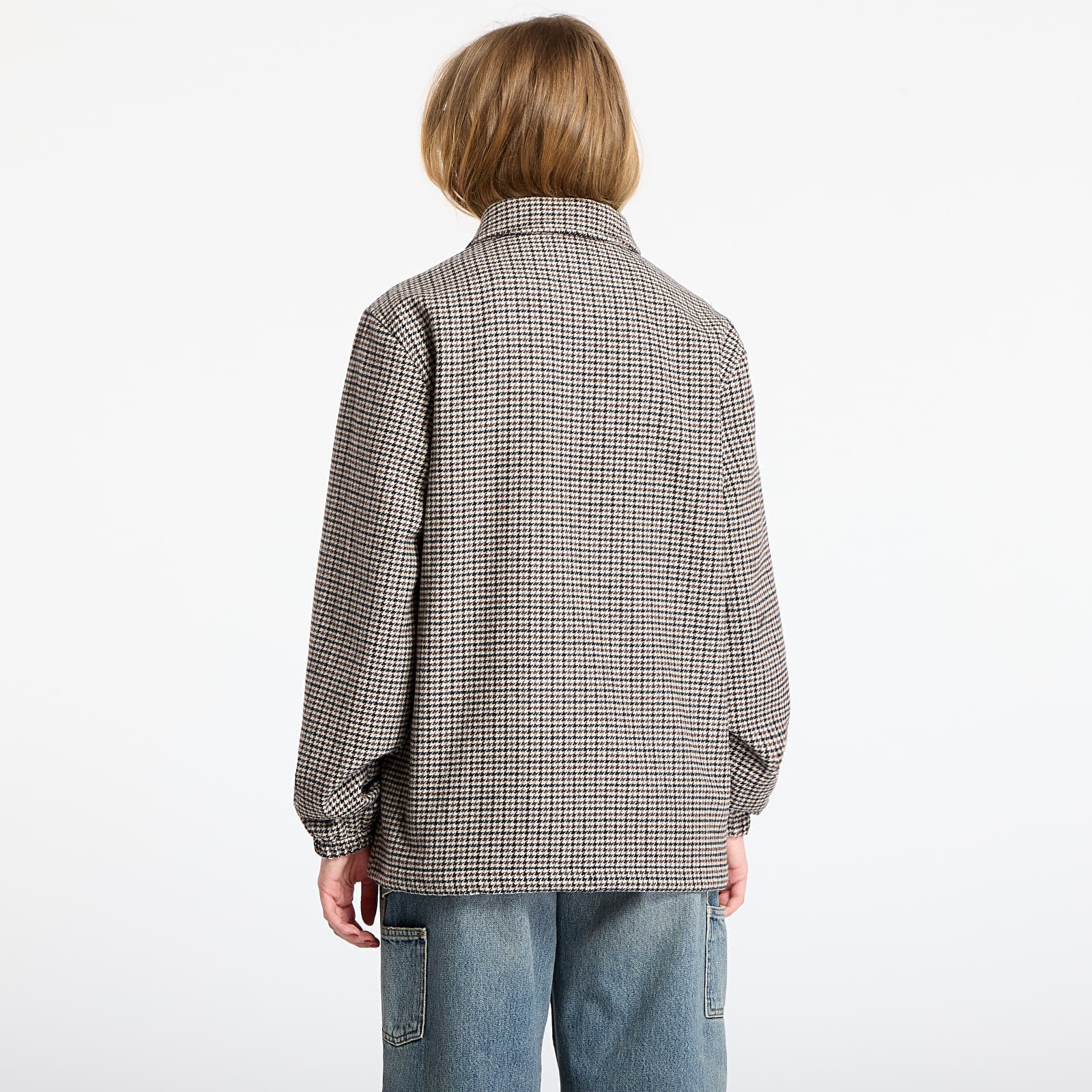 Pánské bundy New Era MLB New York Yankees Check Coaches Jacket UNISEX Dau