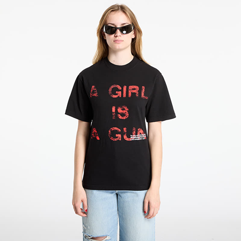 PLEASURES x FOOTSHOP EXCLUSIVE - G.I.A.G. T-Shirt Black