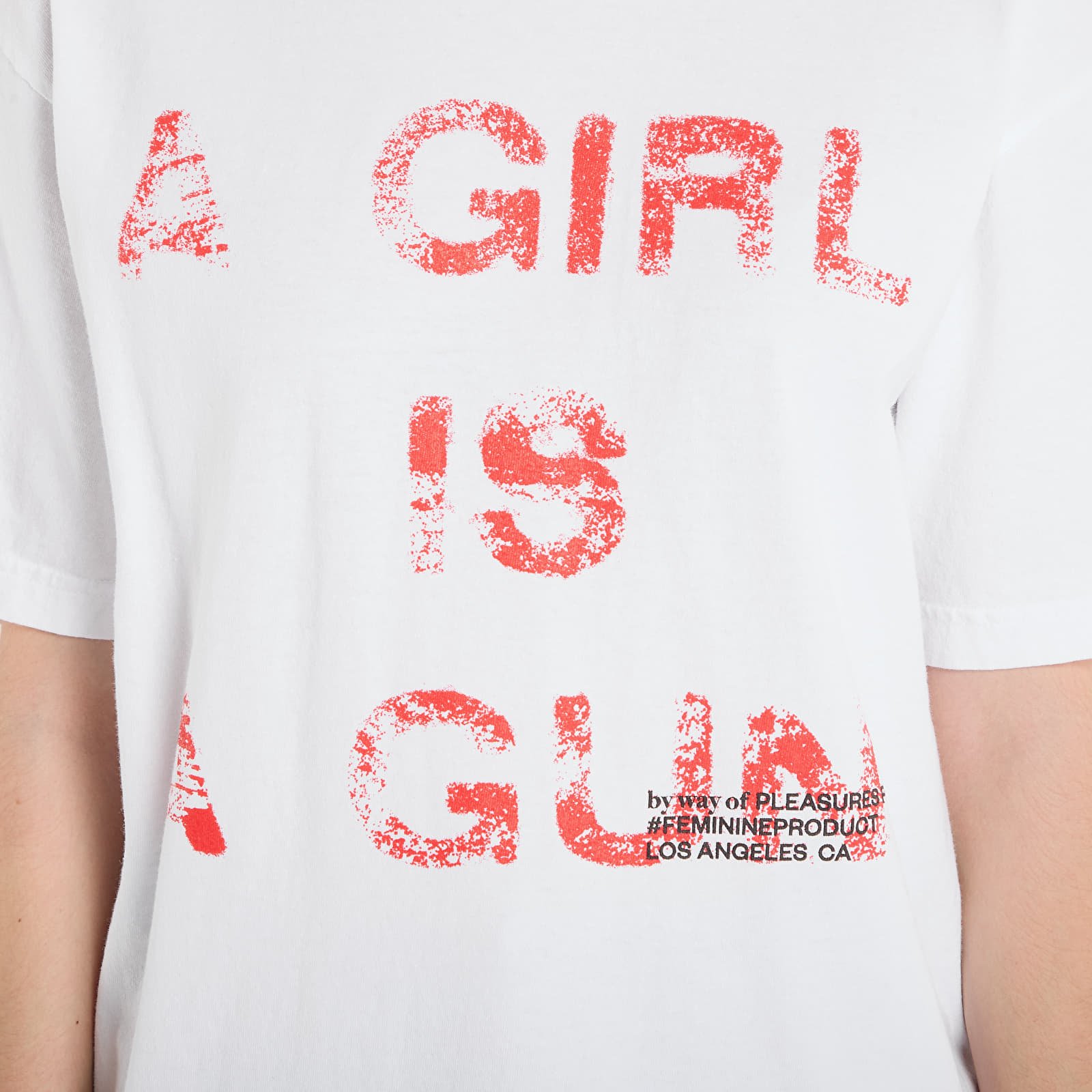 T-shirts PLEASURES FOR FTSHP - G.I.A.G. T-Shirt White