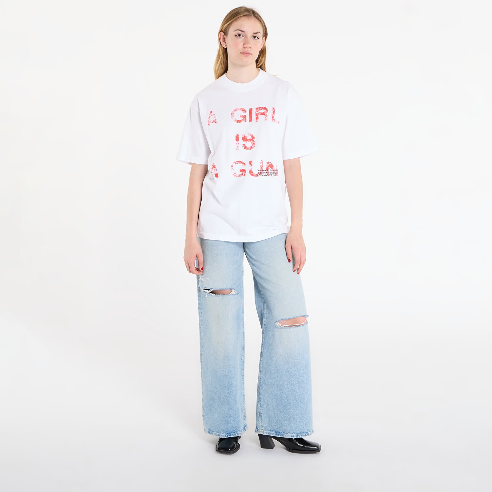 T-shirts PLEASURES FOR FTSHP - G.I.A.G. T-Shirt White