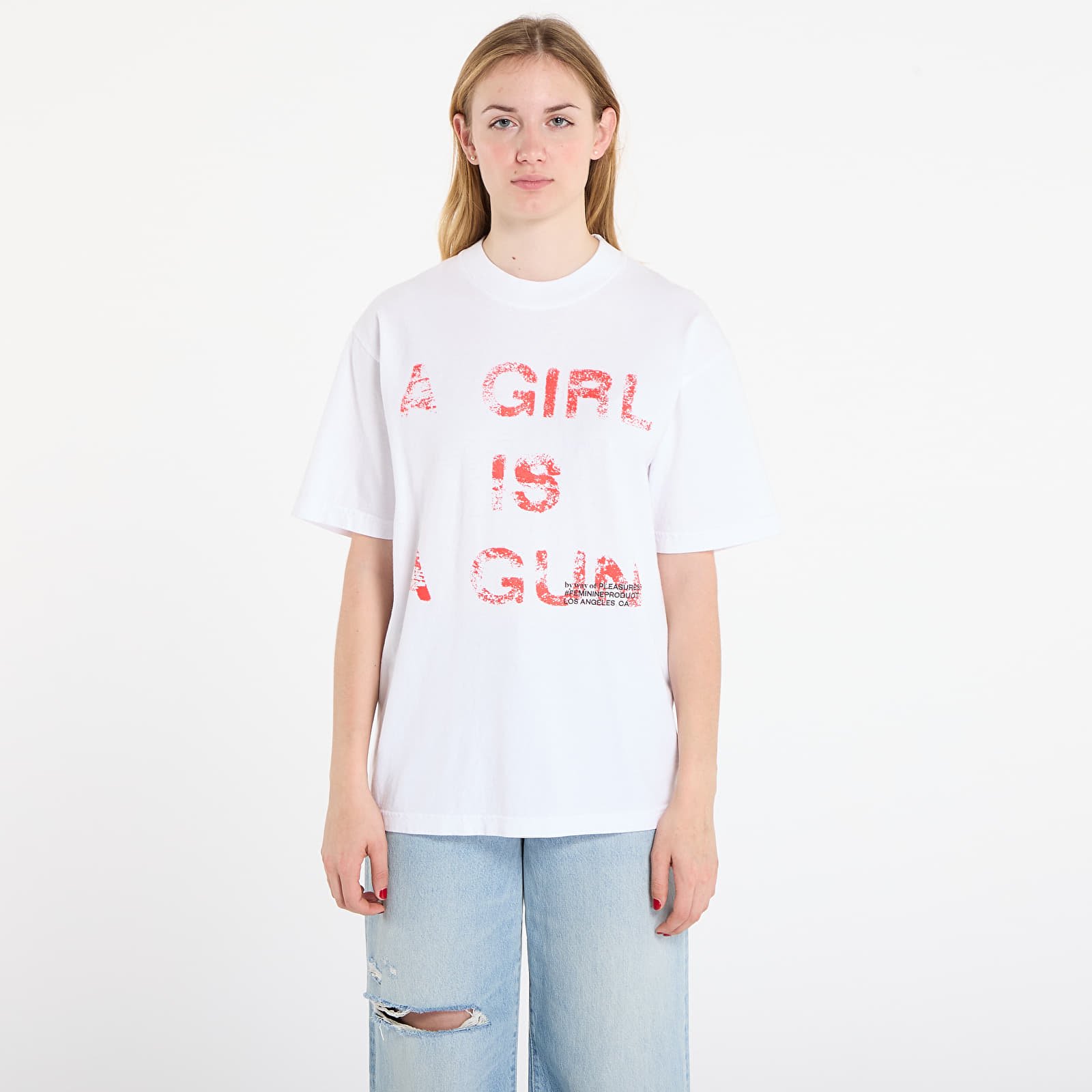 T-shirts PLEASURES FOR FTSHP - G.I.A.G. T-Shirt White