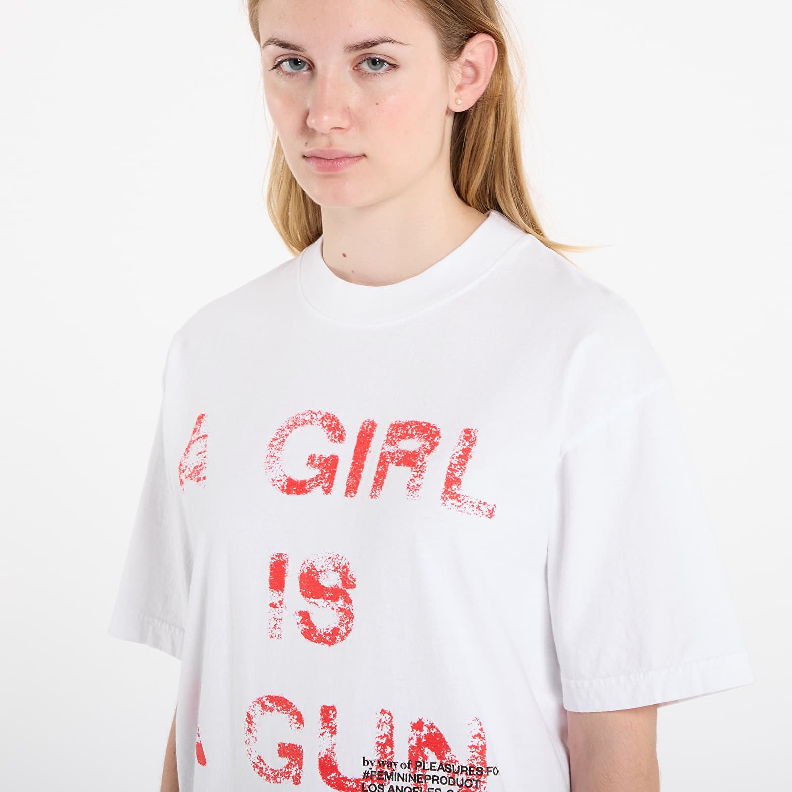 T-shirts PLEASURES FOR FTSHP - G.I.A.G. T-Shirt White