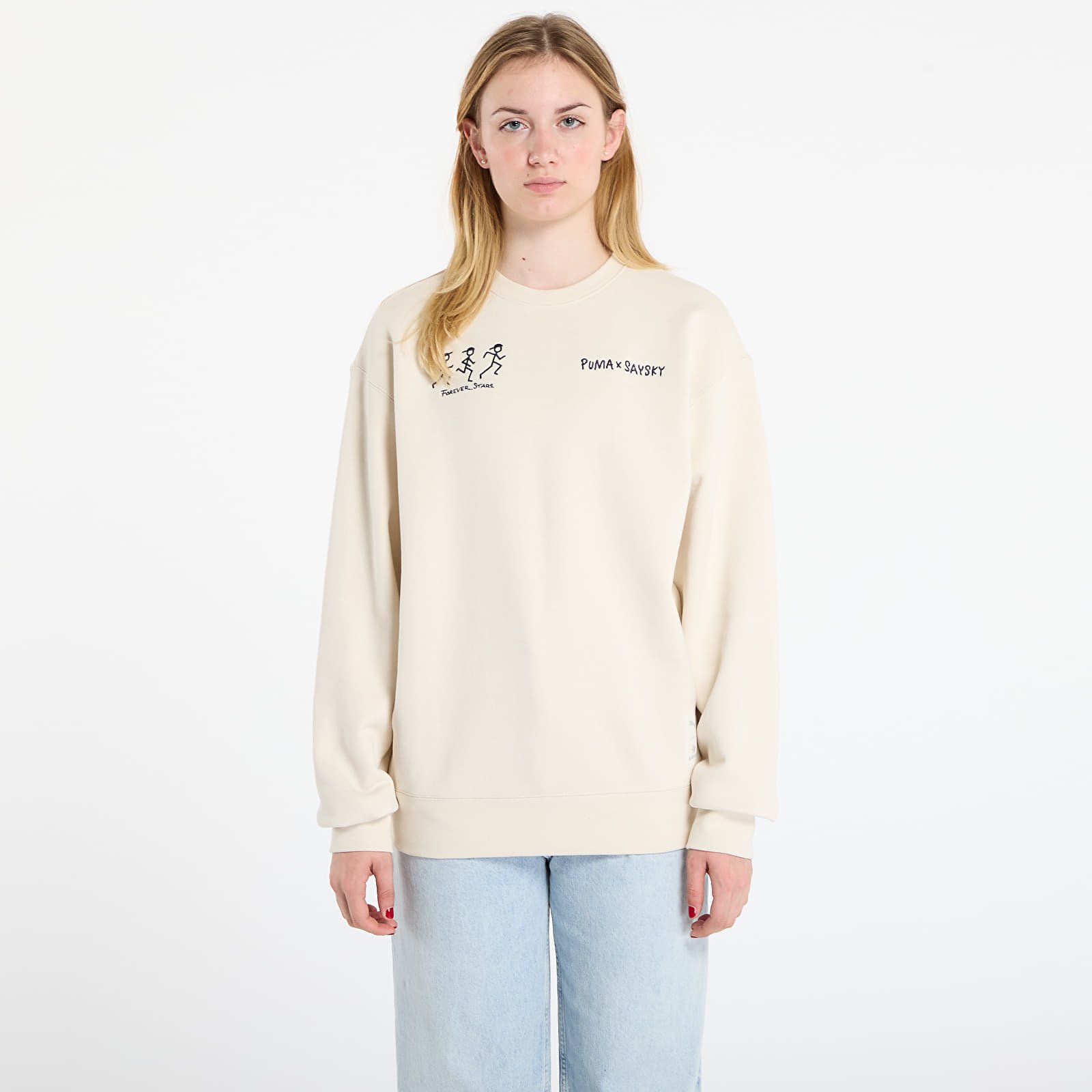 Hettegensere og sweatshirts Puma x Saysky UNISEX Crew Sweatshirt Alpine Snow