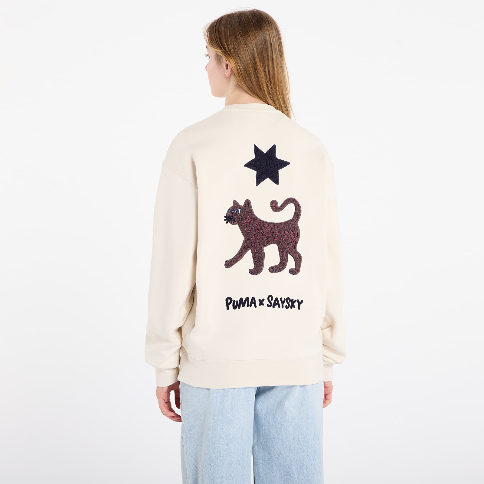 Hettegensere og sweatshirts Puma x Saysky UNISEX Crew Sweatshirt Alpine Snow