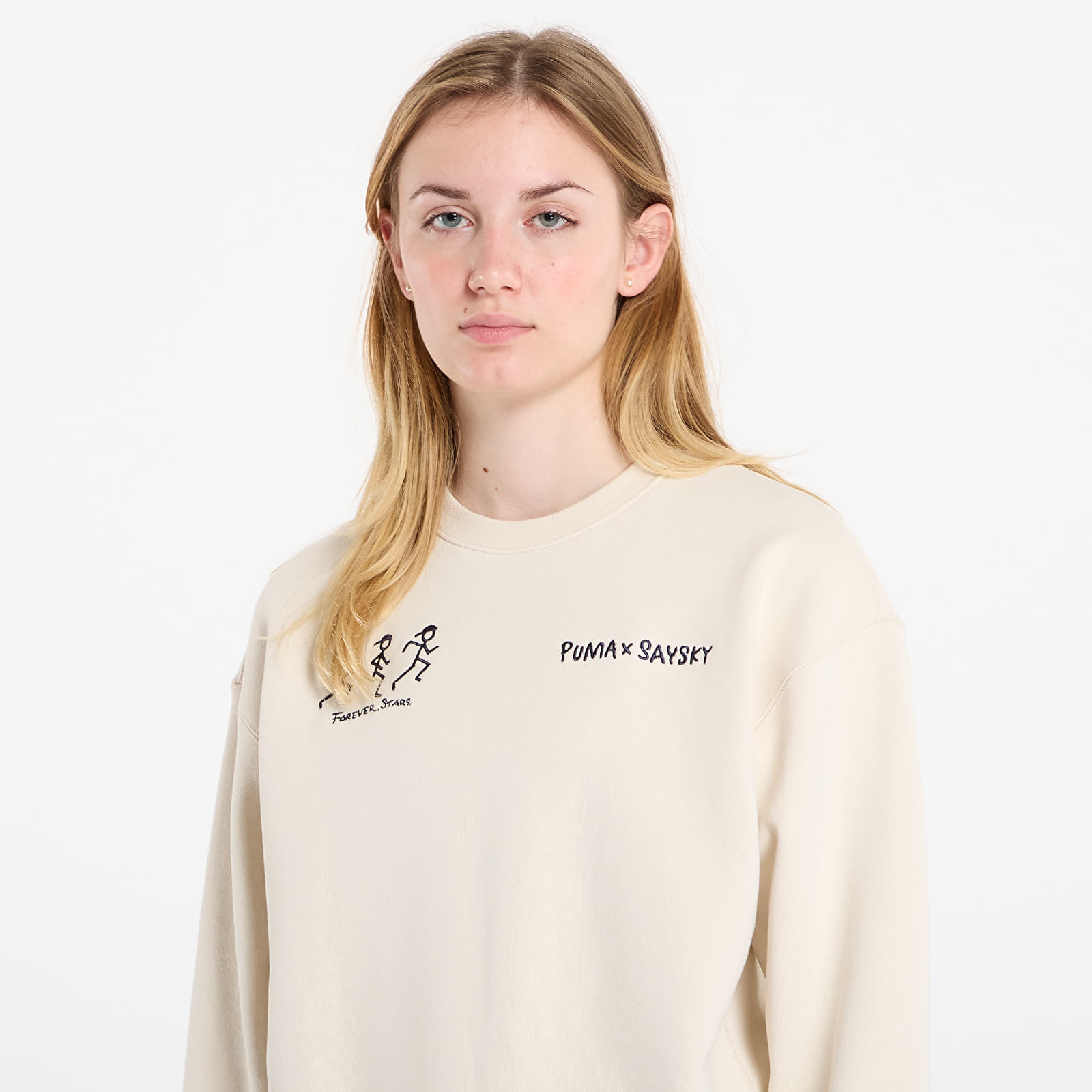 Hettegensere og sweatshirts Puma x Saysky UNISEX Crew Sweatshirt Alpine Snow