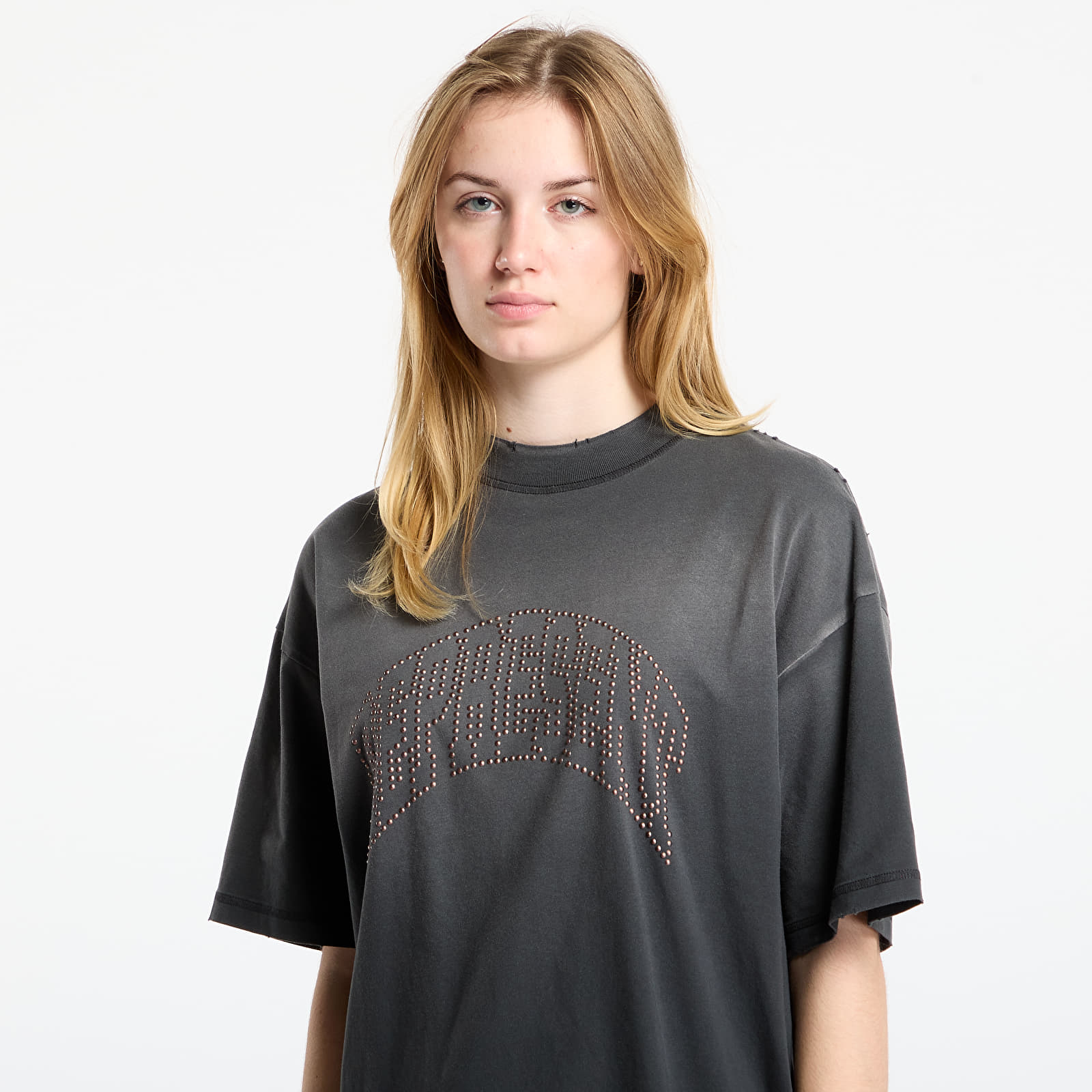 T-shirts til mænd REPRESENT Embellished Represent T-Shirt UNISEX Stained Black