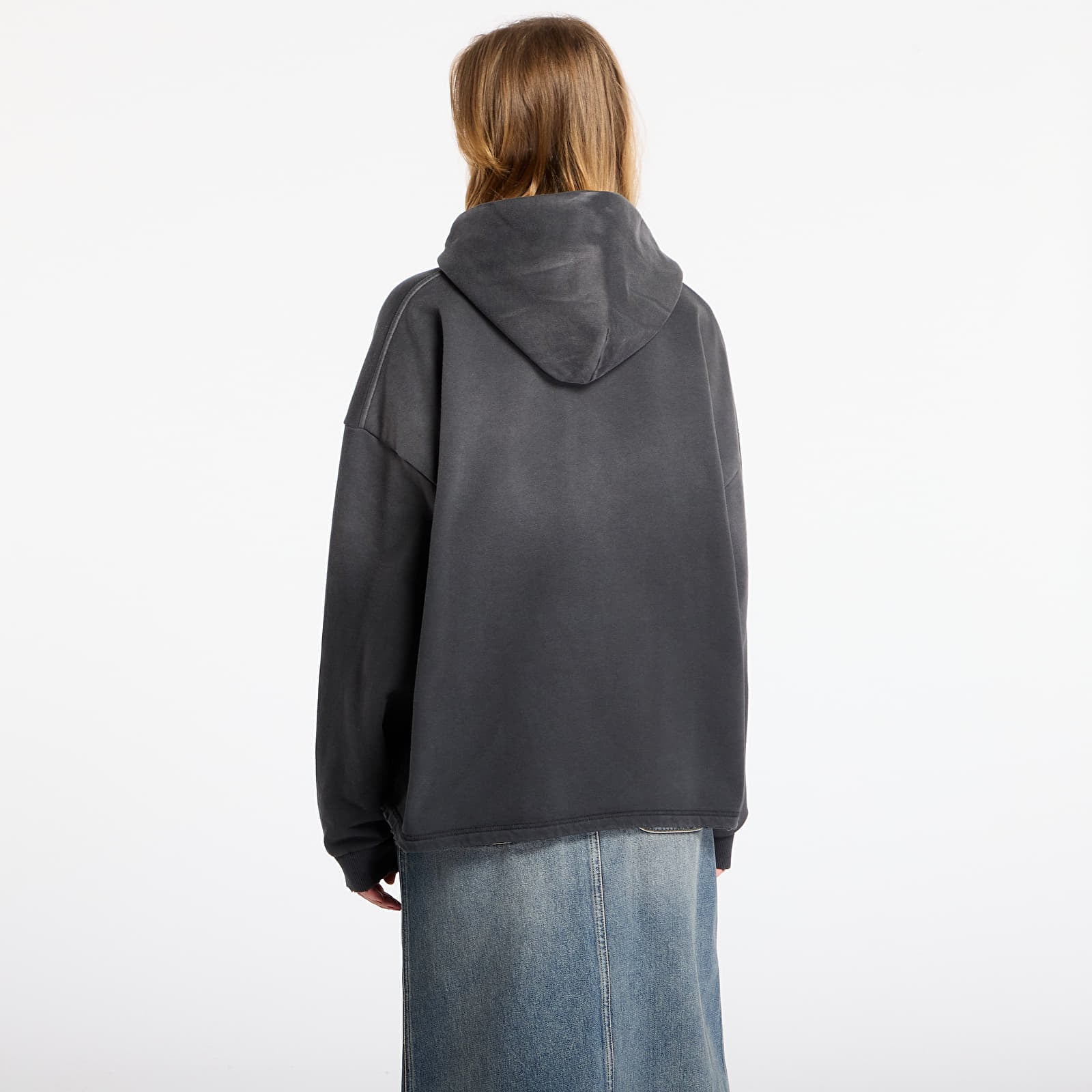 Hoodies für Männer REPRESENT Embellished Hoodie UNISEX Stained Black