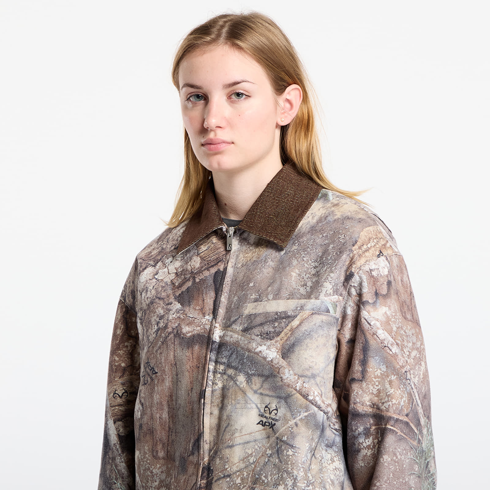 Jachete pentru bărbați REPRESENT Real Tree Camo Trucker Jacket UNISEX Camo