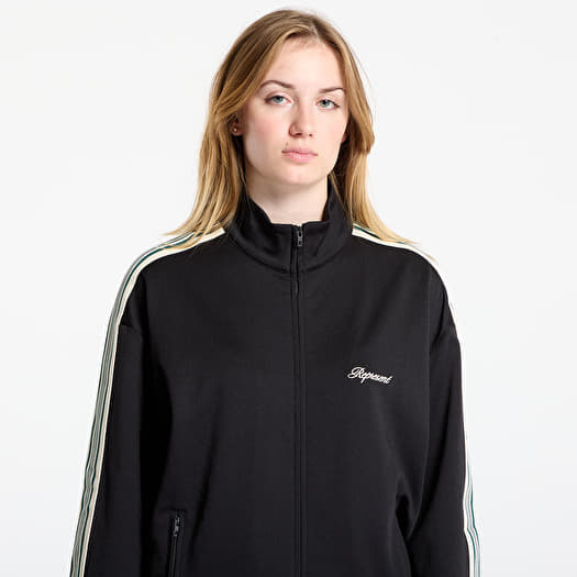REPRESENT Taped Track Jacket UNISEX Jet Black | Footshop
