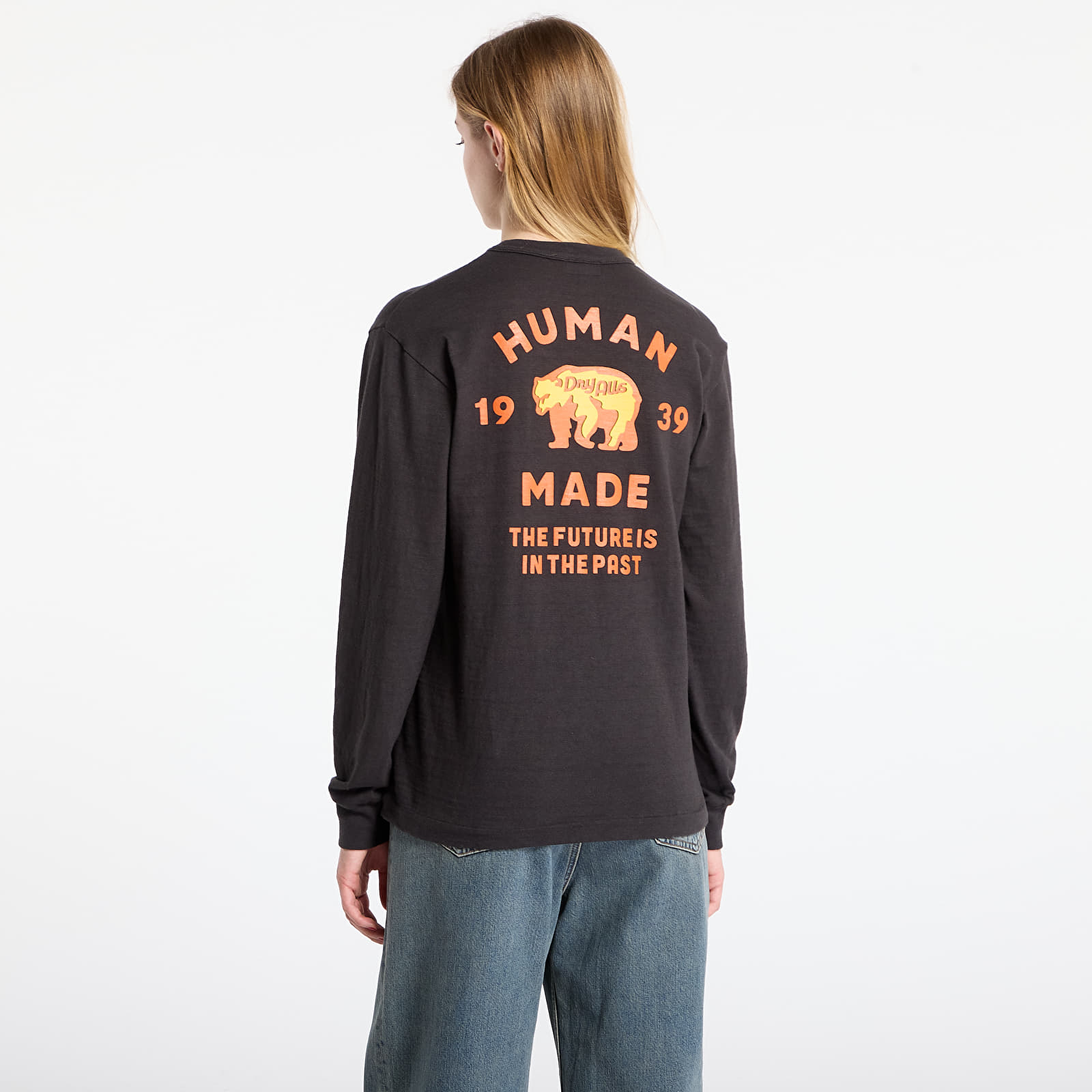 Magliette HUMAN MADE Graphic L/S T-Shirt 2 UNISEX Black